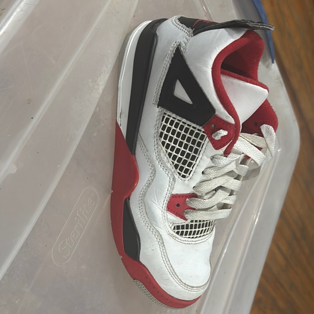 Size 2 Jordan 4 sneakers